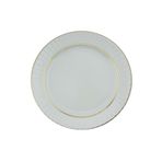 Güral Porselen Mat Yaldızlı 16 cm 12'li Düz Pasta Tabağı