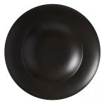Güral Porselen Reno Bodrum Siyah 26 cm Bone Makarna Tabağı