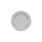 Güral Porselen Sedef Altın Fileli 22 cm 6 Adet Çukur Yemek Tabak