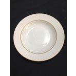 Güral Porselen Sedef Mat 22 cm 6'lı Çukur Tabak