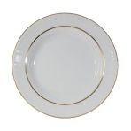 Güral Porselen Sedef Yaldızlı 20 cm Düz Tabak