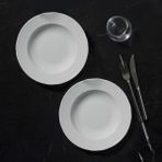 Güral Porselen Venedik 6 Adet 23 Cm Çukur Yemek Tabağı