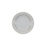 Güral Porselen Yaldızlı 6'lı 19 CM Çukur Yemek Tabağı