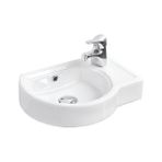 Güral Puzzle Lavabo Sağ Delikli - Beyaz 30x43 CM
