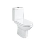 Güral Vit Compact Arkadan Çıkışlı Klozet + Kapak - Beyaz
