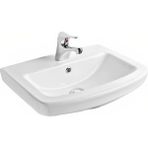 Güral Vit Nero Mini Köşeli Batarya Delikli Lavabo 34*45