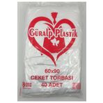GÜRALP Ceket Poşeti (60X90 CM) - 40 Adet