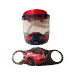 Gürbey Pazarlama Racing Siperlik + Şimşek Mcqueen Maske