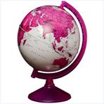 Gürbüz 26cm Globe Magenta Işıklı Küre