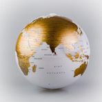 Gürbüz 42155 15 cm Altın-Gold Dönen Küre