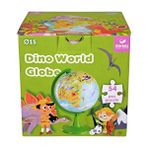 Gurbuz Dino World Kure 15 Cm Ve 54 Parca Puzzle