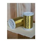 gürbüz filografi 0.30mm(100gr-150metre) Buğday Sarı Renkli Gümüşlü Filografi Teli