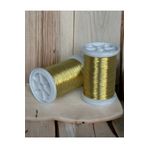 gürbüz filografi 0.30mm(100gr-150metre) Işıltı Sarı Renkli Gümüşlü Filografi Teli