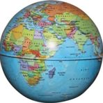 Gürbüz Globe Dünya Kumbara Küre Siyasi 10 Cm