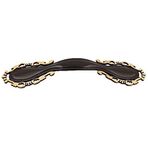 Gürçay Gamze 2x128 mm Siyah Altın Kulp