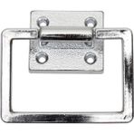 Gürçay Hırdavat Çekmece Kapak Sandalye Kulpu Köşeli Halka 60 mm Krom 2'li