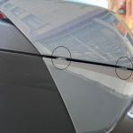 Gürçay Hırdavat Honda Adv-Forza-Pcx Motosiklet Çanta Topcase Ses Kesici Lastik - Şeffaf - 1