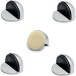 Gürçay Hırdavat Kapı Stoperi Yapışkanlı Mat - 5 Adet - Gri - 45 mm