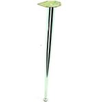 Gürçay Hırdavat Masa Ayağı, Açılı Konik 42 x 16 Mm, Metalik Gri