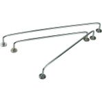 Gürçay Hırdavat Metal Kravat - Eşarp Askısı 30 cm - Gümüş