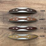 Gürçay Hırdavat Plastik Ahşap Desenli Kulp Ber 96MM (2 Adet) Kayın