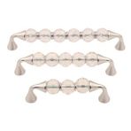 Gürçay İris Kristal Kulp Krom 96mm (2 Adet)