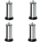 Gürçay Robot Süpürge Uyumlu Koltuk Baza Ayağı Metal Civatalı Metrik Diş 8mm (4 Adet) 20 cm