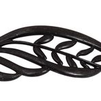 Gürçay Yaprak 2x128 mm Siyah Kulp