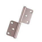 Gürçay Yönsüz Kapı Menteşesi 12cm Çelik Saten (2 Adet)