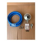 Gürkan Metal Dedantör 5 Li Set Lpg Enjektör Hortum 2Metre + 2 Kelepçe + Pipo + 2 Siyah Conta