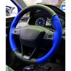 Gürler Oto Aksesuar Chevrolet Captiva Iki Renkli Mavi Siyah Direksiyon Kılıfı - Siyah - Mavi