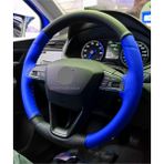 Gürler Oto Aksesuar Vw Caddy 2004-2020 Iki Renkli Mavi Siyah Direksiyon Kılıfı - Siyah - Mavi