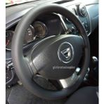 Gürler Oto Kılıf ve Aksesuar Dacia Duster Dikmeli Direksiyon Kılıfı Soft Siyah(38×10.5cm)