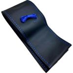 Gürler Oto Kılıf ve Aksesuar Ford Focus 3 Dikmeli Direksiyon Kılıfı Mavi Ipli ( 38×10.5cm ) - Siyah - Mavi