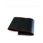 Gürler Oto Kılıf ve Aksesuar Ford Focus 4 Kırmızı Ipli Deri Dikmeli Direksiyon Kılıfı (10.5cm) - Siyah - Kırmızı