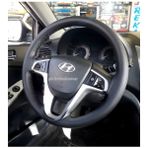 Gürler Oto Kılıf ve Aksesuar Hyundai Accent Blue Direksiyon Kılıfı Soft Siyah ( 38CM×10CM )