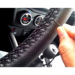 Gürler Oto Kılıf ve Aksesuar Peugeot 301 Dikmeli Direksiyon Kılıfı Noktalı Siyah (11CM)
