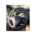 gürler oto kılıf ve aksesuar Universal Minibüs - Kamyonet Deri Dikmeli Direksiyon Kılıfı Soft Kırmızı Ipli 42×10.5cm