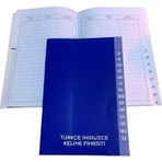 Gürmat 14x20 cm 4 Yaprak Yabancı Dil Kelime Defteri