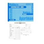 Gürmat Apartman Makbuzu Otokopili 2-50 Gürmat Apartman Gelir Gider Makbuzu Kendinden Karbonlu 50 Sayfa 1 Adet