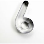Gurmender 6 No Kurabiye Kalıbı 8 cm
