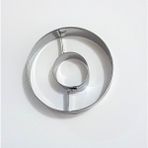 Gurmender O Harf Kurabiye Kalıbı 6.5 cm