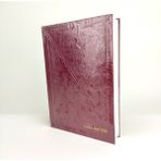 Gürpaş Kasa Defteri 368 Yaprak 17 x 24 cm Bordo