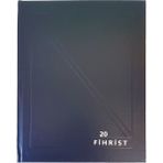 Gürpaş Ticari Fihrist 20'li 20X28 Cilt Bezli Mavi