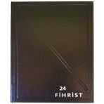 Gürpaş Ticari Fihrist 24'lü 17X24 Cilt Bezli Siyah