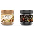 Gürsoy 400 gr Sütlü Fındık Kreması + 400 gr Bitter Kakaolu Fındık Kreması