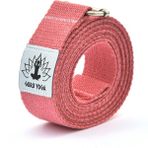 Guru Yoga Doğal Yoga Kemeri Pembe 250 cm