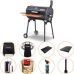 Guruss CG-075 Bronz Paket Kömürlü Barbekü Mangal