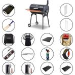 Guruss CG-075 Gold Paket Kömürlü Barbekü Mangal