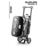 Guruss Travel-X Siyah Taşınabilir Mangal